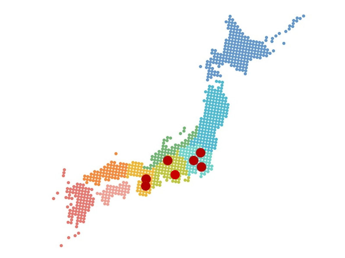 日本地図